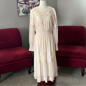LILITH MIDI DRESS IN IVORY from Bohme